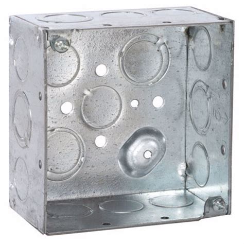 4s electrical box|4 square metal electrical box.